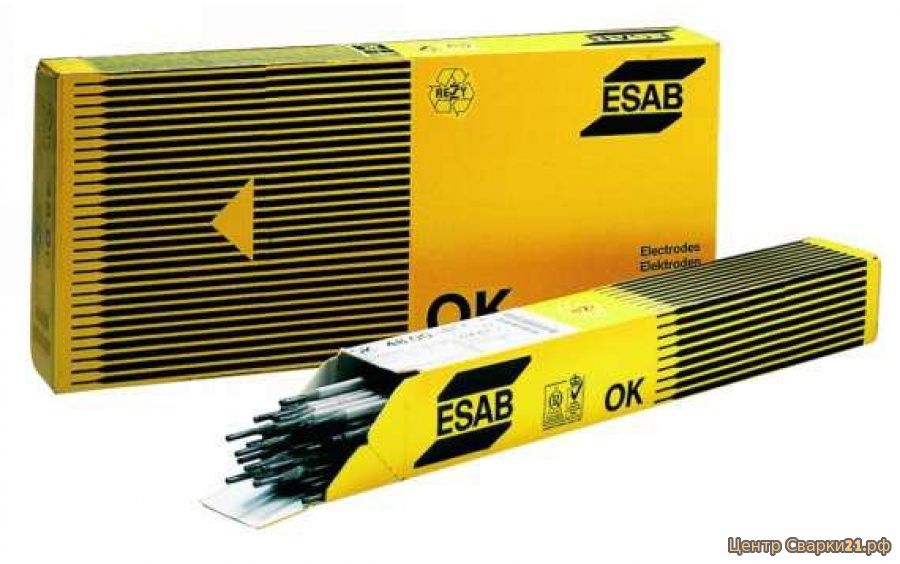Сварочные электроды ESAB для сварки углеродистых и...